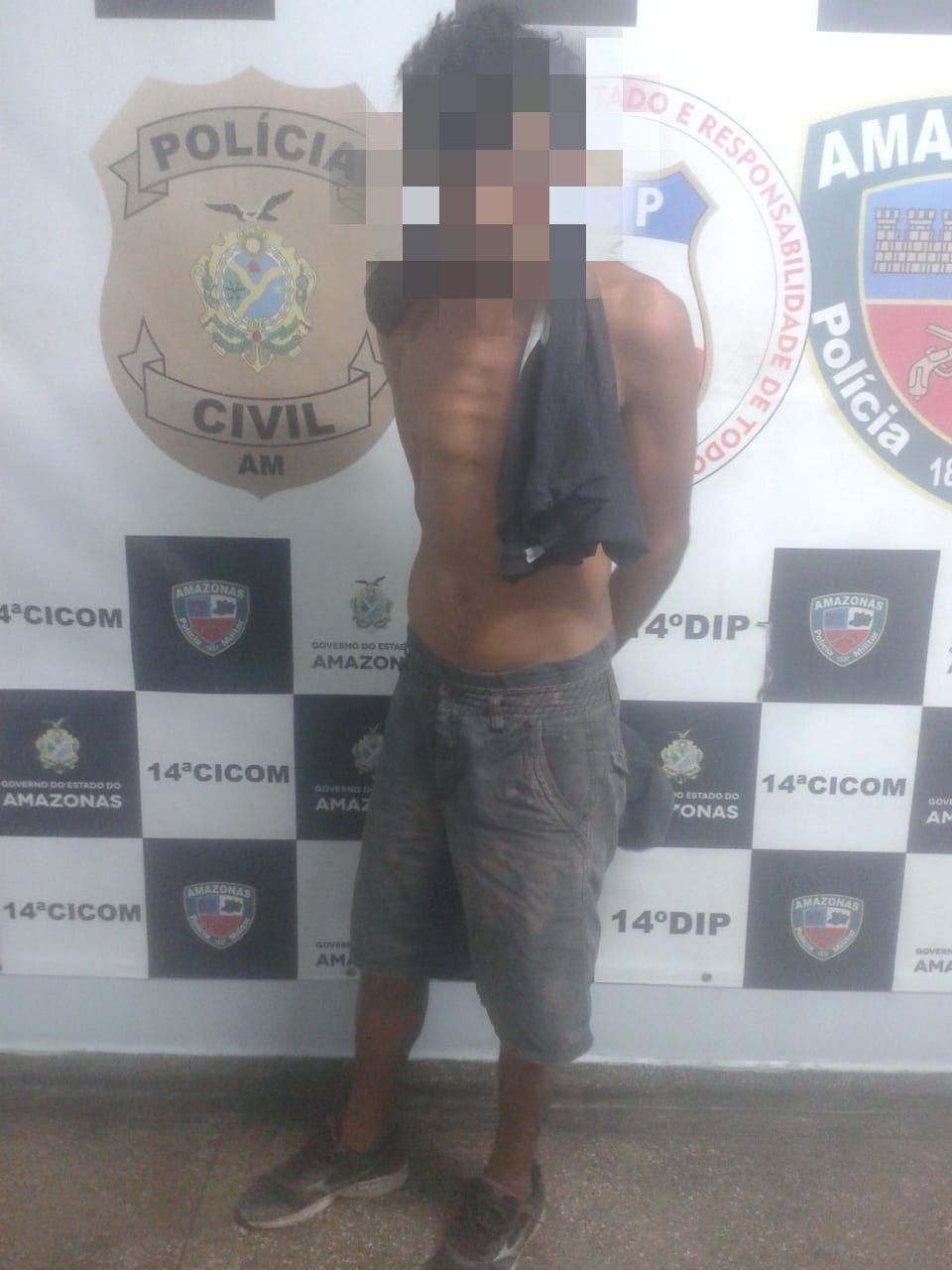 Homem é preso suspeito de tentar furtar fiação de igreja em Manaus 