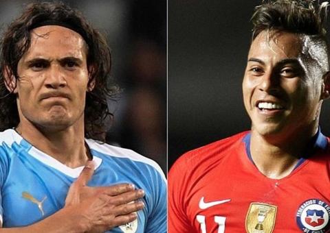 Chile e Uruguai decidem o primeiro lugar do Grupo C no Maracanã