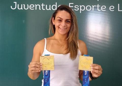 Maysa Ladislau conquista duas medalhas de ouro no Rio Internacional Open 