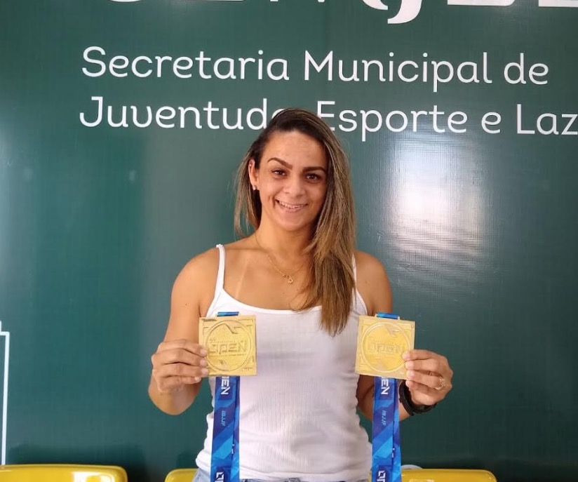 Maysa Ladislau conquista duas medalhas de ouro no Rio Internacional Open 