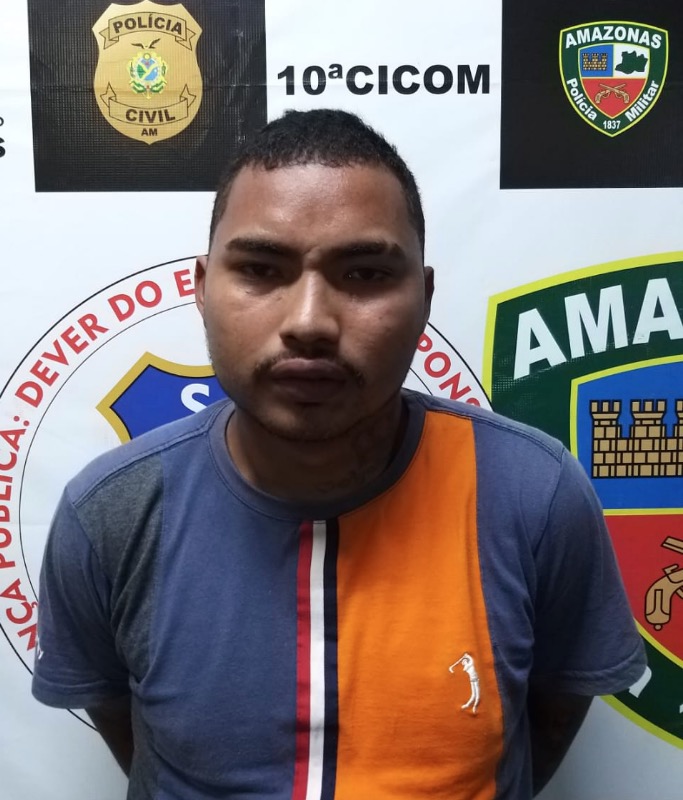 Jovem é preso com munições e porções de drogas em Manaus