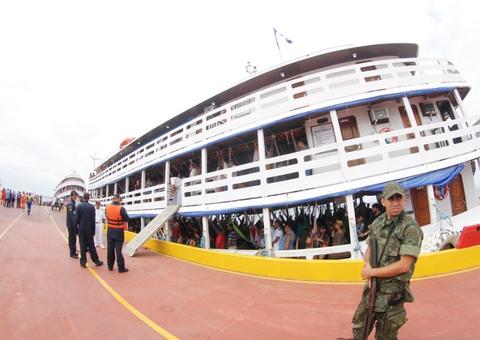Operação fiscaliza o transporte de crianças e adolescentes em embarcações para Parintins