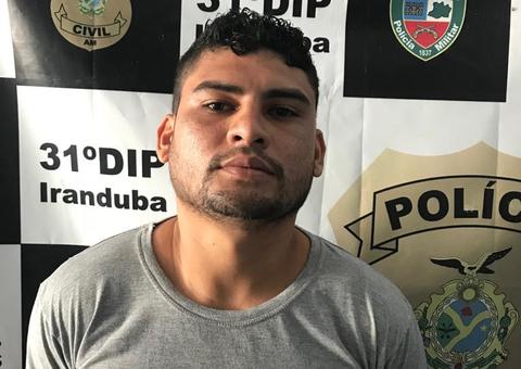 Homem suspeito de roubar posto de gasolina é preso no Amazonas 