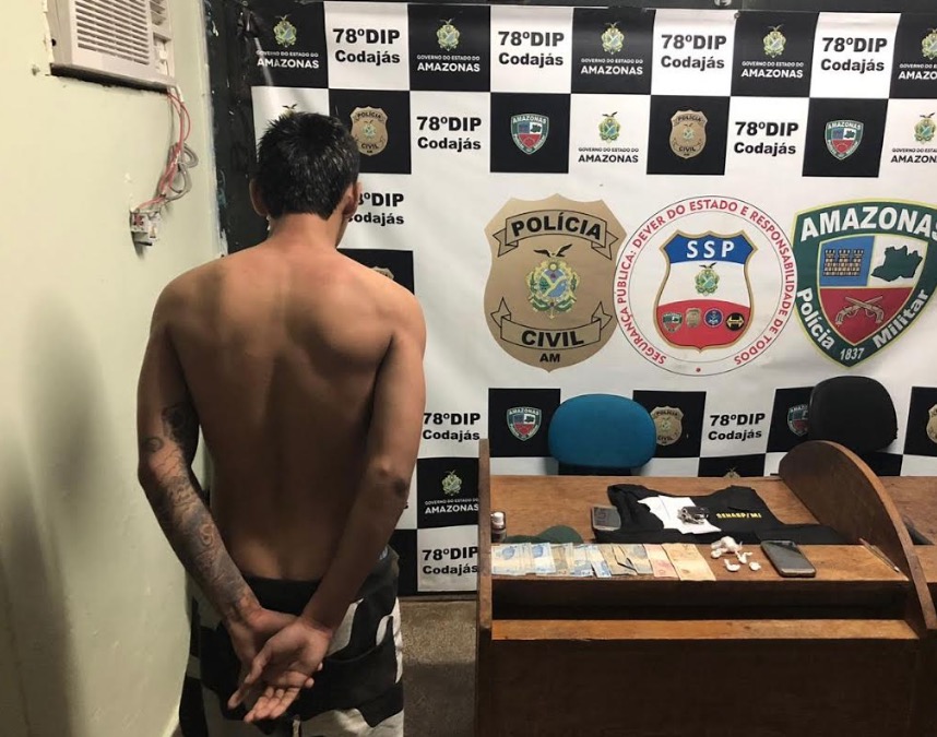 Homem é preso e adolescente é apreendido durante operação no Amazonas
