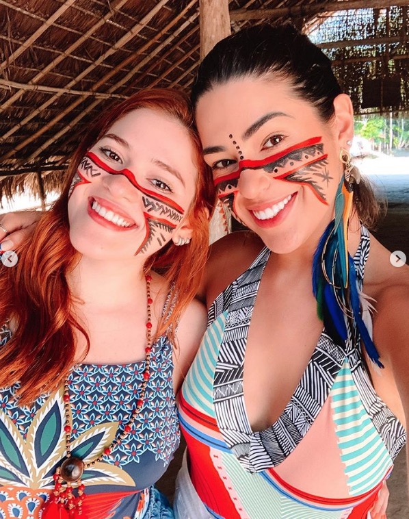  Em Manaus com Vivian Amorim, Ana Clara se encanta com passeio turístico: 'quanta riqueza!''