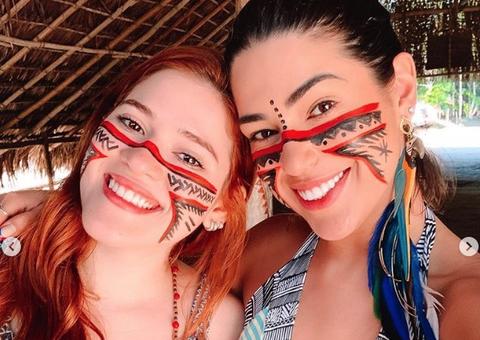  Em Manaus com Vivian Amorim, Ana Clara se encanta com passeio turístico: 'quanta riqueza!''