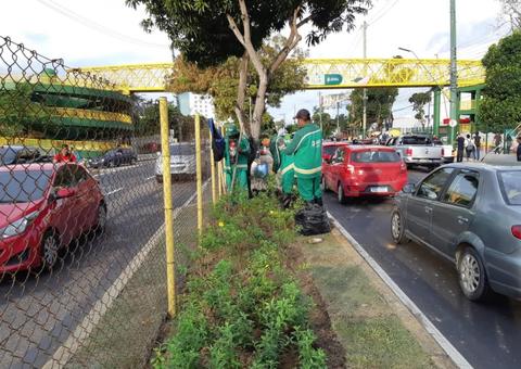 Comissão de Paisagismo e Urbanismo inicia intervenções nos corredores viários de Manaus 