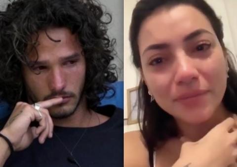 João Zoli e Gabi Prado gravam vídeos aos prantos após término de noivado