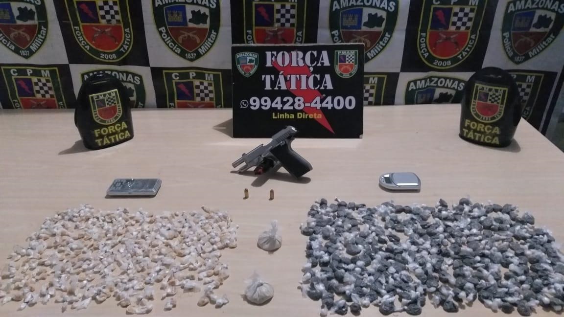 Traficante morre e comparsas são presos após troca de tiros com PM's em Manaus