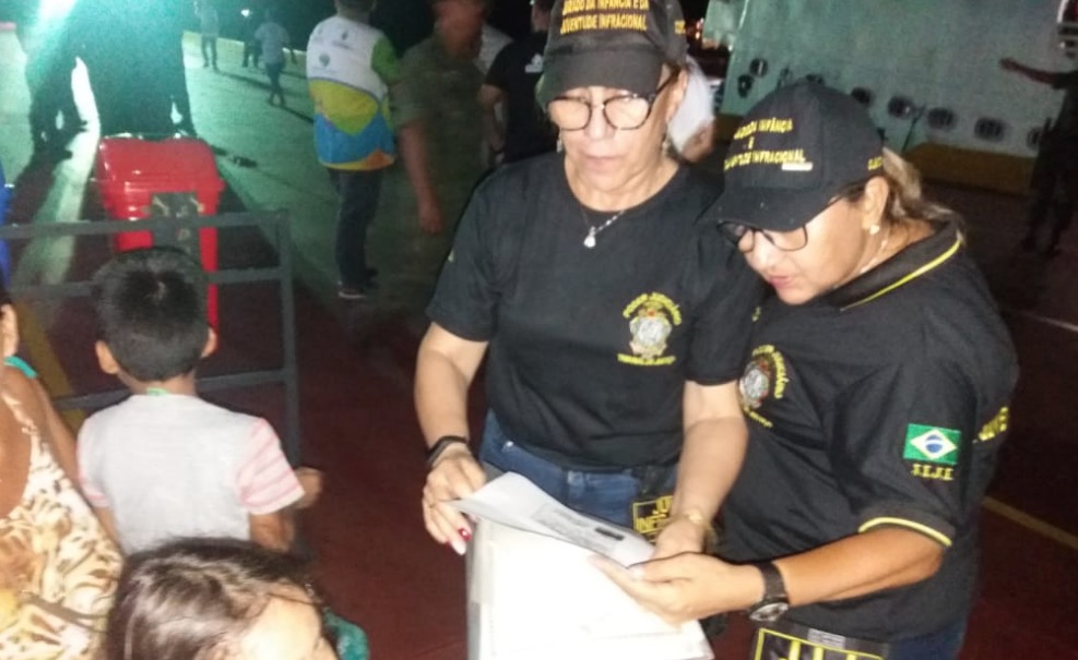 Dono de embarcação é flagrado transportando menores desacompanhados no Amazonas