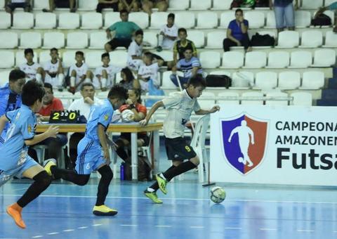 Arena Amadeu Teixeira recebe finais dos Amazonenses Sub-13 e Sub-15 de futsal 