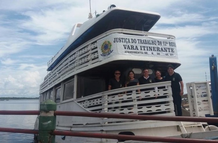 Justiça do Trabalho Itinerante realiza atendimento no interior do Amazonas 