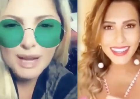 Antonia Fontenelle 'esculacha' Lívia Andrade em novo vídeo: 'o c*****!'