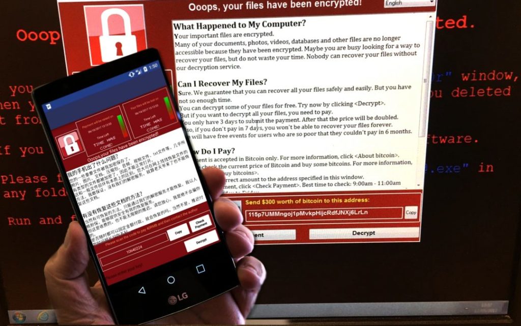 Novo malware WannaLocker atinge celulares e pode roubar dados bancários