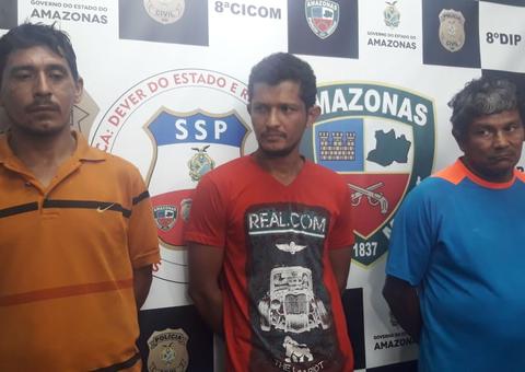 Preso trio que tentou matar homem por reclamar de muro irregular em Manaus