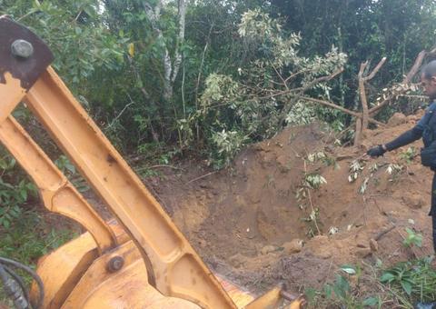 Polícia acha cemitério clandestino e investiga se foi usado por milicianos