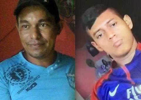 Polícia divulga foto de dupla suspeita de matar casal de namorados a terçadadas em Manaus 