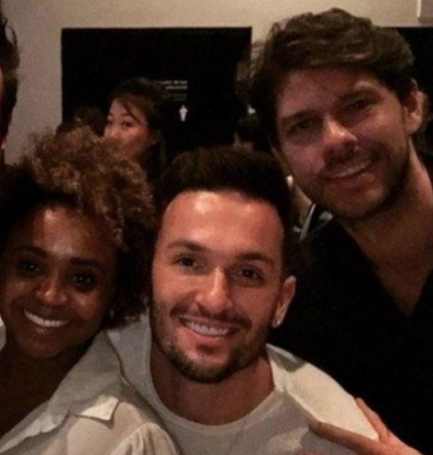 Diego Hypolito surge pela 1ª vez com namorado 'advogado gato'  