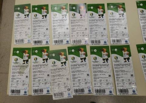  Cinco homens são presos suspeitos de vender ingressos falsos para a final da Copa América 