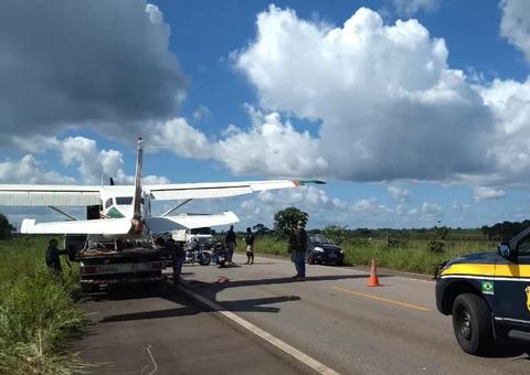 Avião com quase meia tonelada de cocaína na BR-174 é apreensão recorde da PF