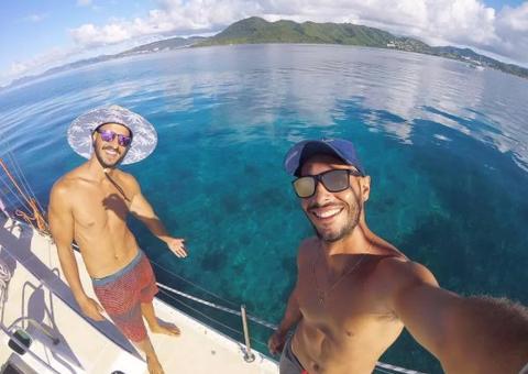 Após passar 3 dias à deriva na Polinésia Francesa, brasileiros conseguem chegar em terra 