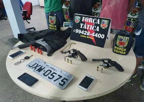 Membros da FDN são presos a caminho de tiroteio com rivais em Manaus