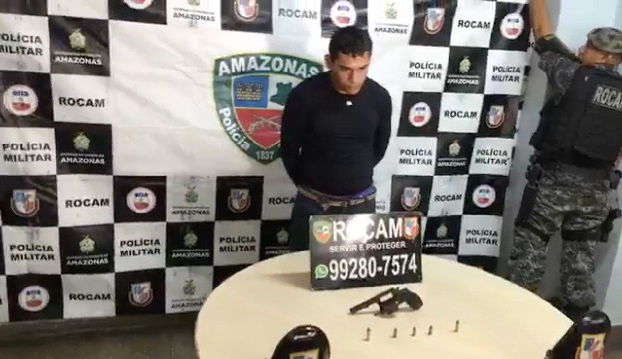 Homem é preso após fazer sete pessoas reféns em assalto a distribuidora de Manaus 