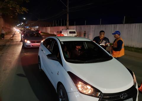 Detran flagra 31 motoristas dirigindo embriagados no fim de semana em Manaus