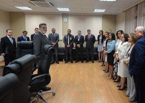 Corregedor-geral do Tribunal Superior do Trabalho inspeciona TRT11 em Manaus 
