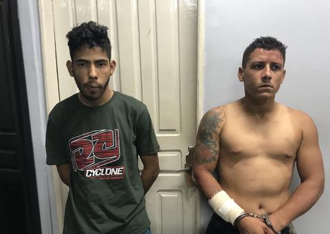 Após assalto frustrado, suspeitos batem boca em delegacia e os dois acabam presos em Manaus 