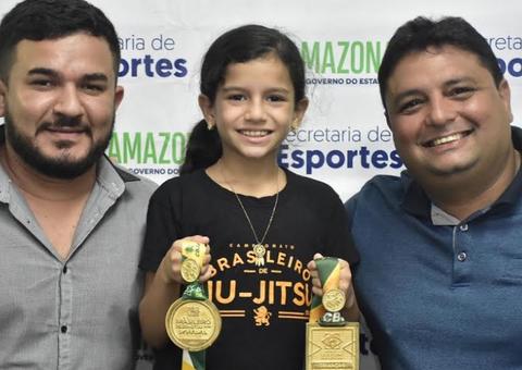 Amazonense de 8 anos vai disputar Sul-Americano de Jiu-Jítsu 