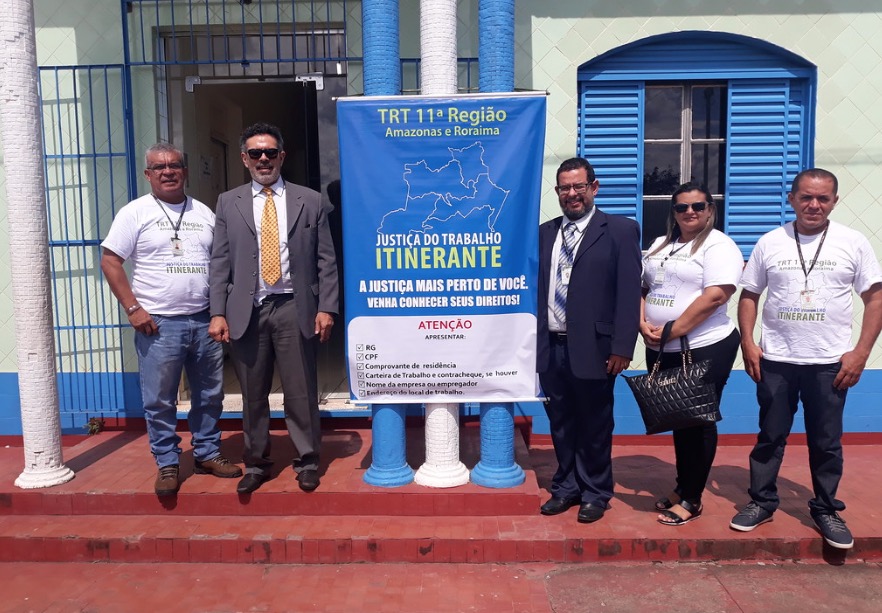 Municípios recebem serviços da Justiça do Trabalho Itinerante no Amazonas 