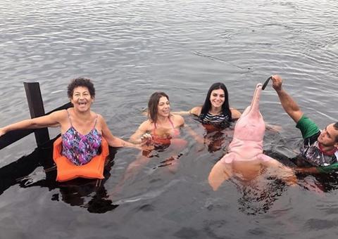 Sheila Mello exalta a Amazônia em viagem a Manaus: 'paraíso, mágico'