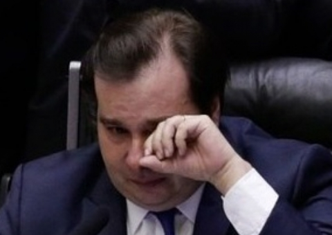 Emocionado, Maia agradece votação expressiva na reforma da Previdência