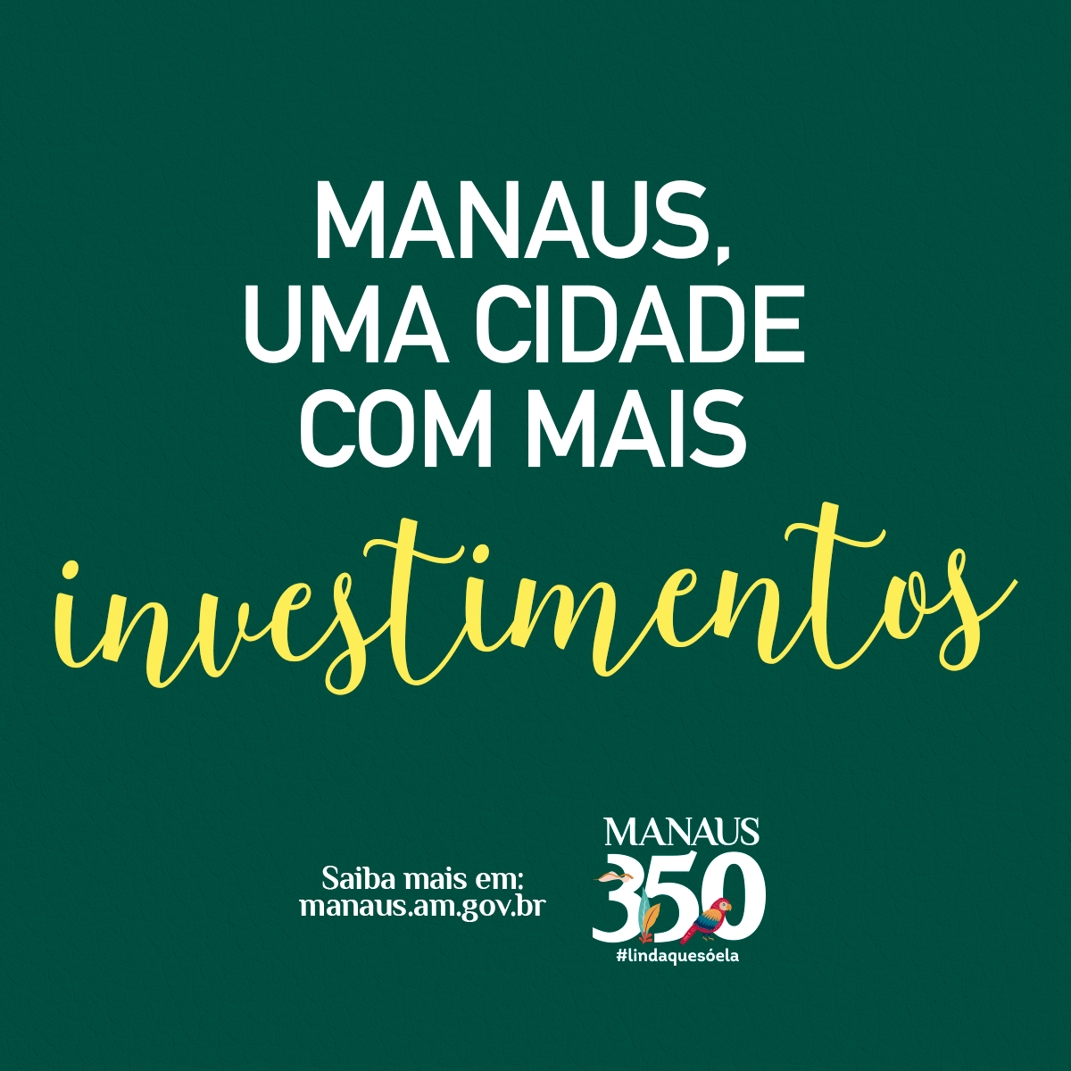 Manaus, uma cidade melhor