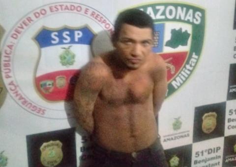 No Amazonas, homem é preso suspeito de agredir idoso com pauladas na cabeça por ciúmes