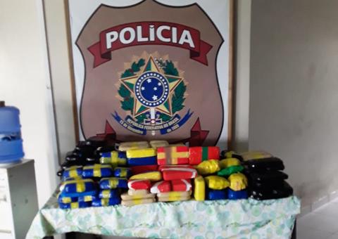 Polícia Federal apreende 176kg de cocaína em embarcação no Amazonas 