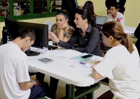 Em Manaus, juízes fazem audiências de processos com internos no Ipat