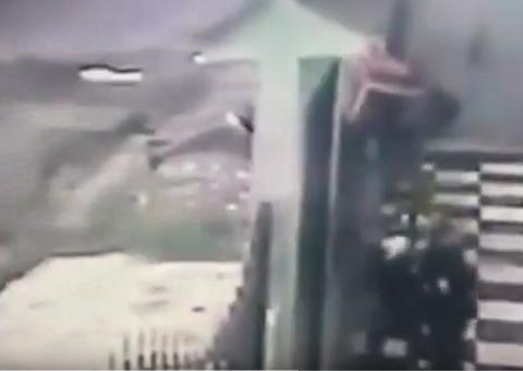 Vídeo mostra homem invadindo casa e roubando cachorro em Manaus