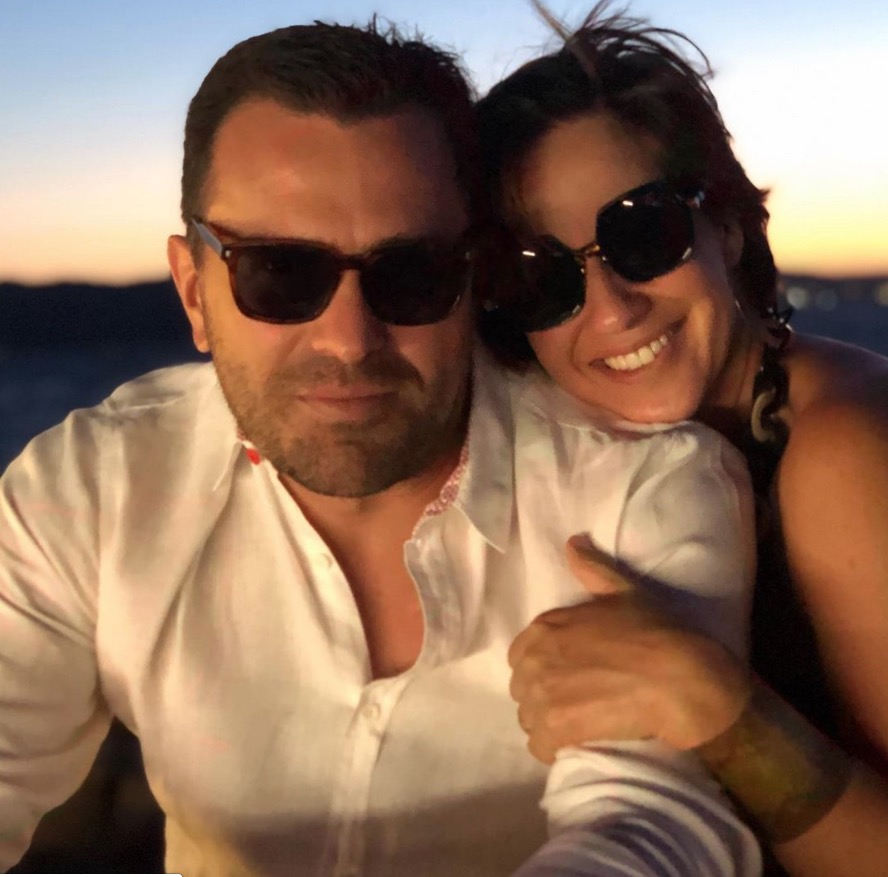 Rodrigo Bocardi posta foto rara com esposa em férias na Itália