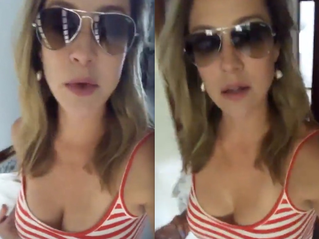 Luana Piovani se 'desespera' com filho cantando funk e fãs apontam indireta para Anitta