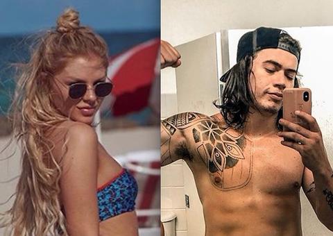 Luísa Sonza exibe bumbum volumoso e Whindersson deixa comentário picante