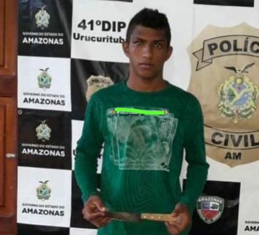 No Amazonas, homem é preso suspeito de matar amigo a facadas durante partida de futebol