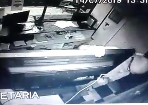 Câmeras flagraram ação de criminosos na Interdigitus em Manaus; veja vídeo