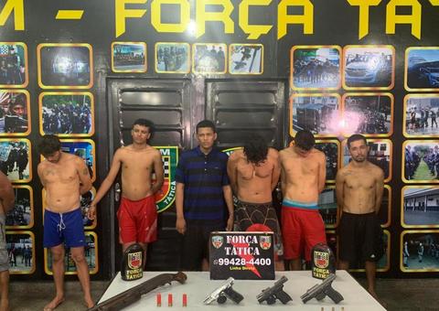 Após executar rivais, 12 pistoleiros da FDN são presos em Manaus