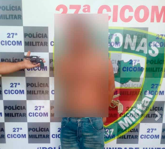 Homem assalta clínica, faz refém e troca tiros com a polícia em Manaus 
