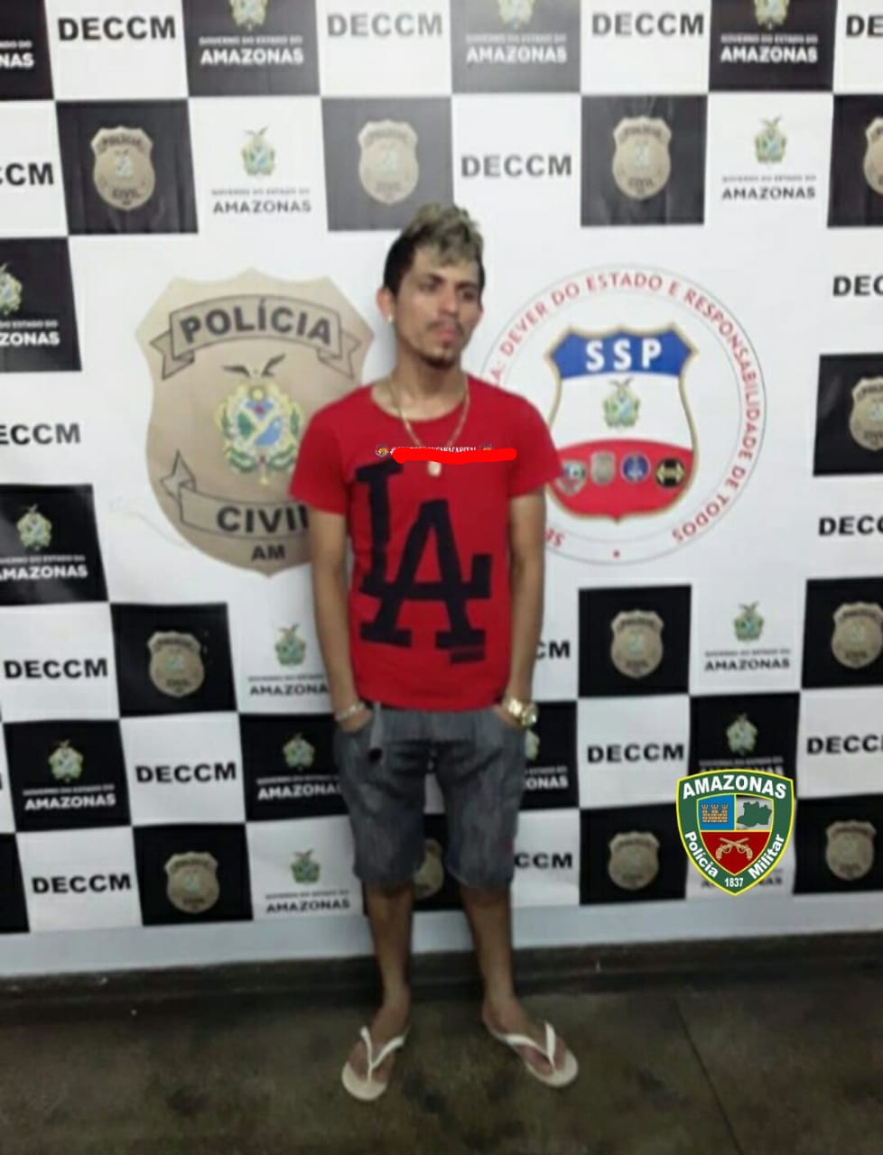 Homem é preso suspeito de agredir a companheira dentro de casa em Manaus 