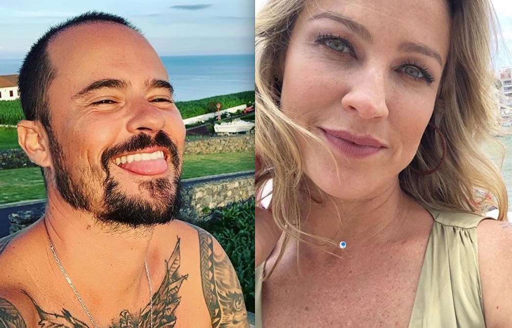 Luana Piovani e Paulinho Vilhena são flagrados na maior pegação em Portugal