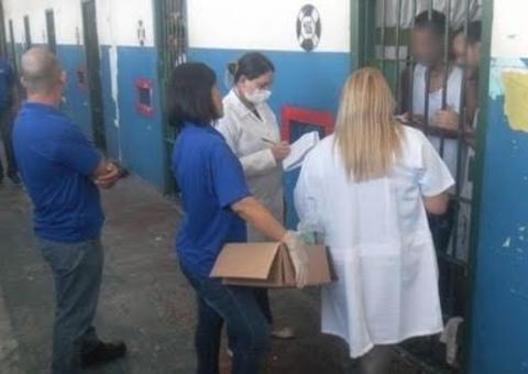 Detentos recebem mutirão de saúde em Manaus