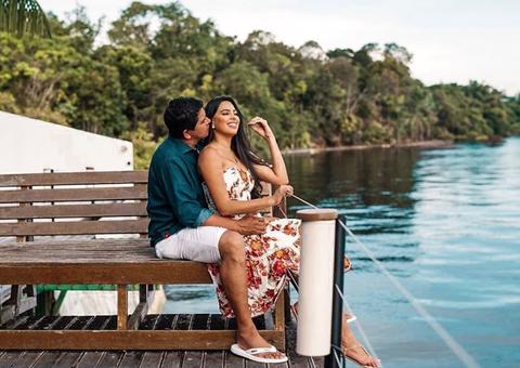 Ex-Miss Brasil Mayra Dias mostra preparativos do casamento com Bi Garcia